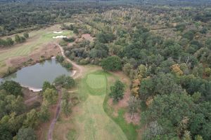 Les Bordes (Old) 2nd Green Aerial